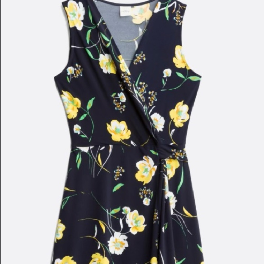 NWT Kaileigh Seanna Faux Wrap Knit Dress